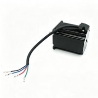 Harness Kabel Motor Stepper Kustom, Kabel 4 Inti Berkode Warna dengan Terminal Crimp Terbuka untuk Peralatan Otomasi
