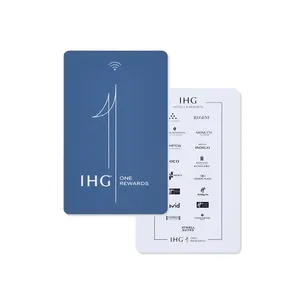 Cryptage personnalisé MIFARE Classic 1K Key Card 13.56mhz RFID Cartes clés de chambre pour hôtel