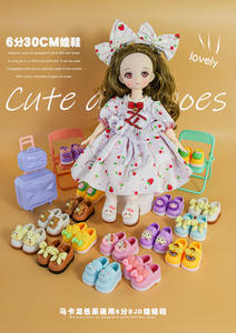 Chaussures de poupée tendance 2024, nouvelles chaussures de poupée Joker Fat Doll, accessoires de poupée, chaussures de princesse, jouets colorés, chaussures de poupée d'usine à vendre, <span class=keywords><strong>Tik</strong></span> <span class=keywords><strong>Tok</strong></span> - Product Image 5