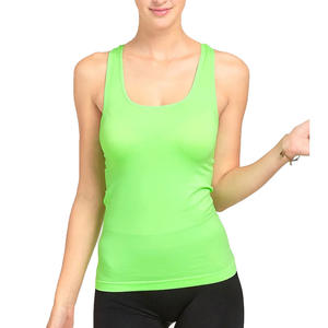 Débardeur basique uni pour femme en coton tricoté de qualité supérieure, écologique et à séchage rapide, idéal pour la superposition, la gym, le quotidien et l'athleisure, polyvalent - Product Image 1