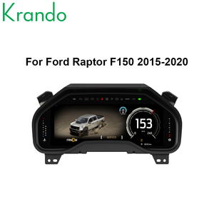 Instrument de cockpit virtuel de groupe numérique de voiture de système Linux pour <span class=keywords><strong>Ford</strong></span> Raptor <span class=keywords><strong>F150</strong></span> 2015-2020 panneau de compteur de vitesse de tableau de bord d'affichage à cristaux liquides de voiture - Product Image 4