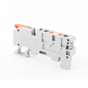 OEM direct push-in wire connector LT-4F Din rail connector terminal with lever