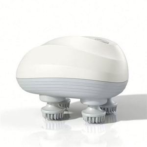 Masseur de cuir chevelu portatif en silicone personnalisé, écologique, sans fil, longue autonomie, pour le bien-être – Hautement recommandé - Product Image 2