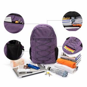 Mochila de Senderismo Plegable Personalizada OEM, Resistente al Agua, Ligera, de Tela Ripstop, Bolsa de Viaje Plegable - Product Image 5