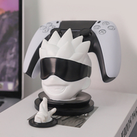 Support pour manette de jeu, support de rangement pour PS5, boîte de rangement pour Switch, cinq figurines sur le thème de Yuu, ensemble d'accessoires de bureau pour Xbox