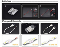 Bande LED pleine couleur 120 LED/m RGB adressable et flexible pour enseignes lumineuses DIY