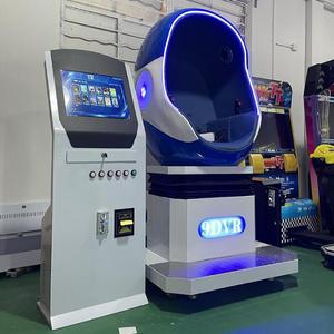 Nhà máy trực tiếp Chất lượng cao 9D hình quả trứng VR trò chơi máy chuyển động chơi Trạm điện ảnh VR giả lập trong nhà sân bay trong nhà - Product Image 6