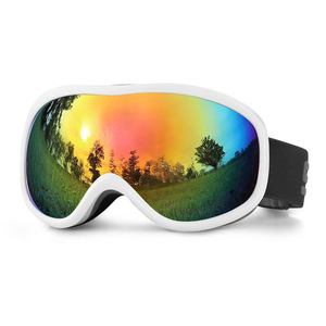 Lunettes de ski double couche anti-buée, vision large, taille unique, équipement de ski extérieur pour adulte, matériau Tpu HX043 - Product Image 1