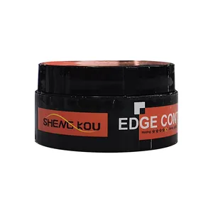 ShengKou 48 hours strong hold best quality edge control shine and jam gel edge control private label