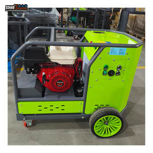 Hidrolavadora de Motor Diésel, Pistola de 250 Bares, Lavado con Agua Fría y Caliente, Limpiadores de Alta Presión a Gas, <span class=keywords><strong>Limpiador</strong></span> de Superficies de Doble Giro - Product Image 5