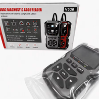 Outil de diagnostic automobile V530, scanner de code OBD 2 portable, analyse complète du système du véhicule, analyse du moteur, diagnostic automobile ABS V530