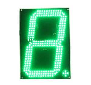 Commercio all'ingrosso Hidly LED Number Price Display Italic 12 pollici Green LED 7 Segment Number Board - Product Image 1