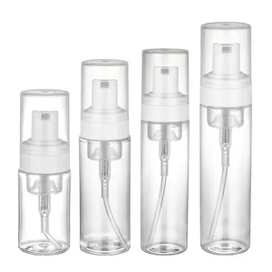 Factory Custom Eco-friendly Transparent Bottle With Foam Pump