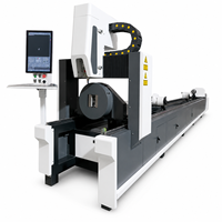 Machine de découpe au laser à fibre Chenmai 1500W du Shandong, haute précision pour divers profilés et tuyaux métalliques