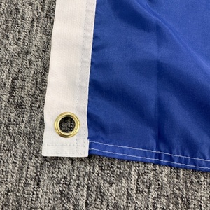 En Stock 3x5 Unión <span class=keywords><strong>Europea</strong></span> azul amarillo mundo diferentes tipos Bandera de País Euro Eu con logotipo personalizado impresión impermeable - Product Image 4