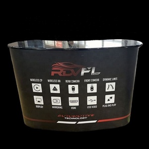 บูธจัดแสดงกลางแจ้งโต๊ะพลาสติก PP สำหรับร้านค้าโปรโมชั่นแบบกลวง - Product Image 3