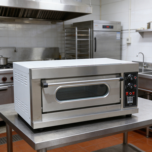 <span class=keywords><strong>Horno</strong></span> Eléctrico Portátil de Acero Inoxidable con Control Manual, <span class=keywords><strong>Horno</strong></span> de <span class=keywords><strong>Encimera</strong></span> para Restaurante, Panadería, Pizza y Pan - Product Image 1