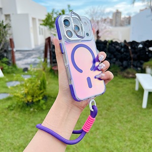 Nhà Máy Giá ống kính khung bảo vệ OEM điện thoại di động Trường hợp <span class=keywords><strong>2025</strong></span> người phụ nữ điện thoại giá rẻ bao gồm cho Iphone 17 Pro Max - Product Image 5