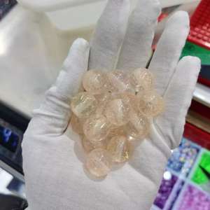 Cuentas Espaciadoras Redondas de Acrílico Esmerilado de 16 mm para Bolígrafos - Product Image 4