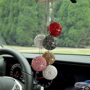 Hot Sales Diamond Ball Car Decoration Interior Car Universal Crystal Drill Ball <b>Ornaments</b> for Car Hanging Pendant - Product Image 1