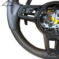 Volant pour Porsche Panamera Macan Cayenne 918 911 718 Taycan BOXSTER CAYMAN GTS Targa Turbo en carbone véritable