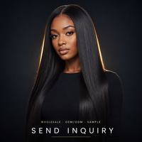 3 Bundel dengan 13x4 HD Lace Frontal Straight Body Wave Raw Virgin Remy Human Hair 20-24 Inch Warna Alami