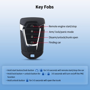 EASYGUARD CAN <b>BUS</b> PKE Passive Keyless Entry & <b>Remote</b> Start System Push to Start for ISUZU D-MAX / MU-X 2020-2025 - Product Image 3