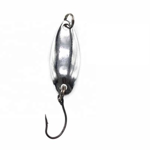 Señuelo de cuchara para trucha, cebo metálico de 1,5g, 2g, 5g, con lentejuelas, con ganchos circulares de <span class=keywords><strong>pulpo</strong></span>, venta al por mayor - Product Image 5