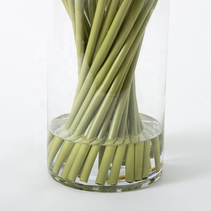 Flores Artificiales de Lirio Calla de Terciopelo Blanco con Tacto Real, Personalizadas OEM ODM, con Jarrón para Decoración de Vestíbulos de Hotel - Product Image 5
