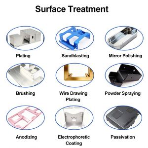 Pièces de tôlerie découpées au laser et estampées en aluminium et acier inoxydable, fabrication de pièces pliées, qualité supérieure, marque YXH, modèle OEM - Product Image 5