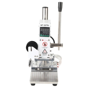 Machine manuelle de marquage à chaud et d'embossage en cuir de petite taille, machine d'impression, machine de marquage à chaud - Product Image 3