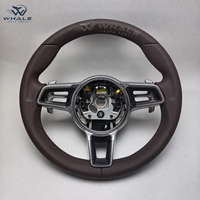 Volant de direction PDK en cuir et fibre de carbone personnalisé en stock pour Porsche 911 997.2 Carrera Carrera S Plug & Play Luxe