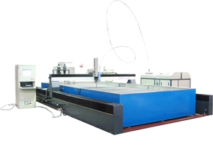 Découpeuse à jet d'eau 3000x6000mm, commande CNC 3 axes, bac à abrasifs 50HP, ultra haute pression 380Mpa, triphasé 220-480V - Product Image 3