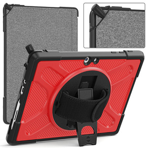 Đối Với <span class=keywords><strong>Microsoft</strong></span> <span class=keywords><strong>Surface</strong></span> Go 1 2 3 Universal Heavy Duty Hybrid Rugged Xoay Dây Đeo Tay Gấp Chân Đế Máy Tính Bảng Vỏ Bảo Vệ TPU - Product Image 2