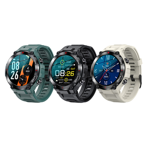 K37 gọi điện thoại Wearable thiết bị Heart Rate sức khỏe màn hình cảm ứng đầy đủ màn hình IP68 không thấm nước thông minh Đồng hồ GPS - Product Image 6