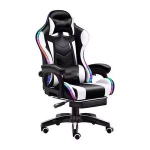Sillas <span class=keywords><strong>Gamer</strong></span> con <span class=keywords><strong>Luces</strong></span> RGB Personalizadas, Giratorias 360°, Colores Cómodos, <span class=keywords><strong>Silla</strong></span> de Juego Ejecutiva Rosa - Product Image 5