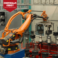 Robot Paletizador de Bolsas Totalmente Automático, Paletizador Robótico Industrial para Bolsas de Cemento, Alimentos y Granos