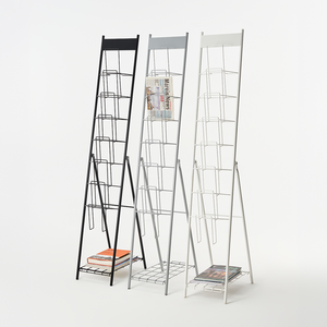 Estante para <span class=keywords><strong>álbum</strong></span>es <span class=keywords><strong>de</strong></span> imágenes, soporte <span class=keywords><strong>de</strong></span> almacenamiento para periódicos, organizador <span class=keywords><strong>de</strong></span> revisteros para uso en tienda - Product Image 1