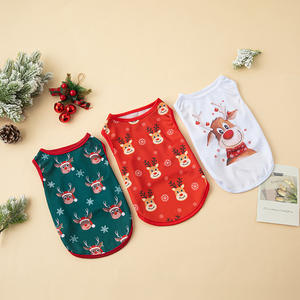 Ropa navideña para perros y mascotas, chaleco para perros pequeños y medianos, gatos, fiesta divertida, ropa <span class=keywords><strong>de</strong></span> arcoíris, disfraces <span class=keywords><strong>de</strong></span> Pug francés para Chihuahua - Product Image 4