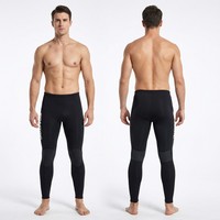 Leggings en néoprène 2 mm pour hommes, alliant confort et chaleur dans un seul pantalon