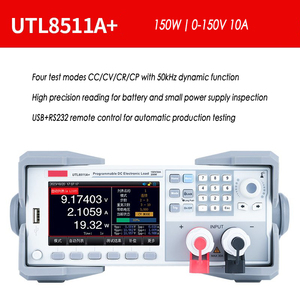 DC Electronic Load Tester 150V 30A 500kHz Synchronous Sampling 4.3" TFT LCD Programmable Bench-top Load for Power &amp; Battery Test - Product Image 5