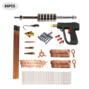 <span class=keywords><strong>Kit</strong></span> d'outils <span class=keywords><strong>de</strong></span> <span class=keywords><strong>réparation</strong></span> <span class=keywords><strong>de</strong></span> bosses et <span class=keywords><strong>de</strong></span> débosselage pour voitures et camions, 86 pièces, avec tiges, support et marteau à inertie - Product Image 2