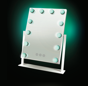 Espejo de Vanidad <span class=keywords><strong>LED</strong></span> con Sensor Inteligente - Atenuación Infinita, Control Táctil, Recargable - Imprescindible para el Maquillaje - Product Image 2