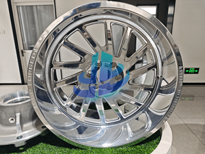 Jantes Forgiato Lazzate-T en finition or de luxe, 24, 26, 28 pouces, jantes forgées sur mesure de qualité supérieure pour voitures haut de gamme et limousines modifiées - Product Image 6