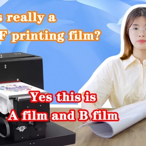 OCB Factory Supply 31CM*100M UV DTF Film Roll Cold Peel for UV <b>Printer</b> - Product Image 2