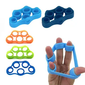 YETFUL High Quality Gym Strengthener Trainer Silicone Suction Exercise Hand Grip Stretcher Finger Extensor