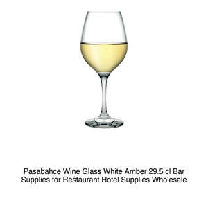 Verre à vin blanc ambré 29,5 cl Pasabahce H 18,8 cm Ø 7,9 cm - Product Image 2
