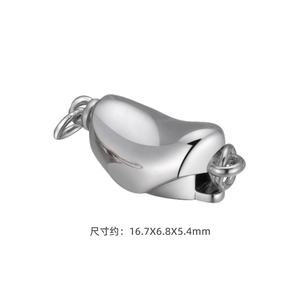 2025 moda S925 <span class=keywords><strong>colgante</strong></span> ovalado de plata <span class=keywords><strong>colgante</strong></span> de <span class=keywords><strong>lingote</strong></span> de <span class=keywords><strong>oro</strong></span> rosa DIY <span class=keywords><strong>colgante</strong></span> de hebilla de perla de <span class=keywords><strong>oro</strong></span> para mujer regalo de joyería - Product Image 5