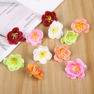 ดอกไม้ประดิษฐ์ยี่หว้อี้หวู่ ดาตัว ขนาด 3.8 ซม. หลายสี สำหรับการถ่ายภาพและการจัดดอกไม้ - Product Image 1