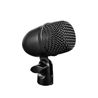 Kit de microphones de batterie haut de gamme pour la vente en gros, microphones à son stable avec pinces pour les performances live des groupes